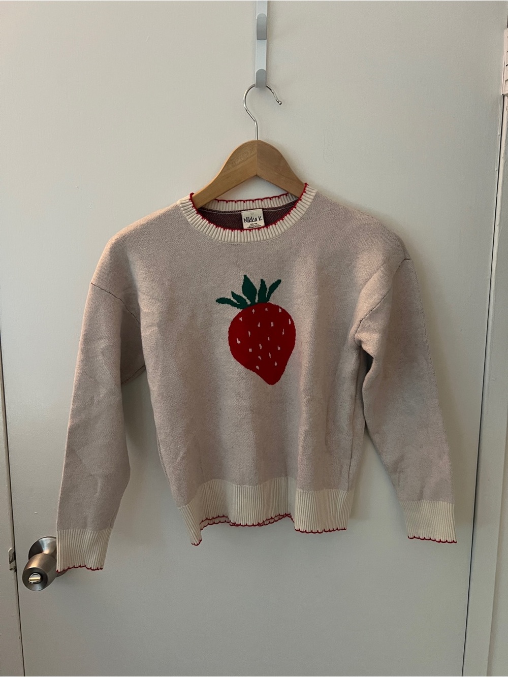 Strawberry Crewneck Sweater